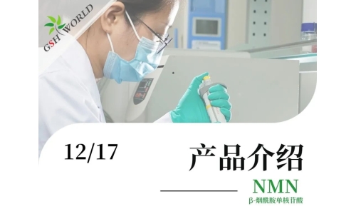 产品介绍 - NMN——为辅助DNA损伤修护，促进细胞能量代谢而设计