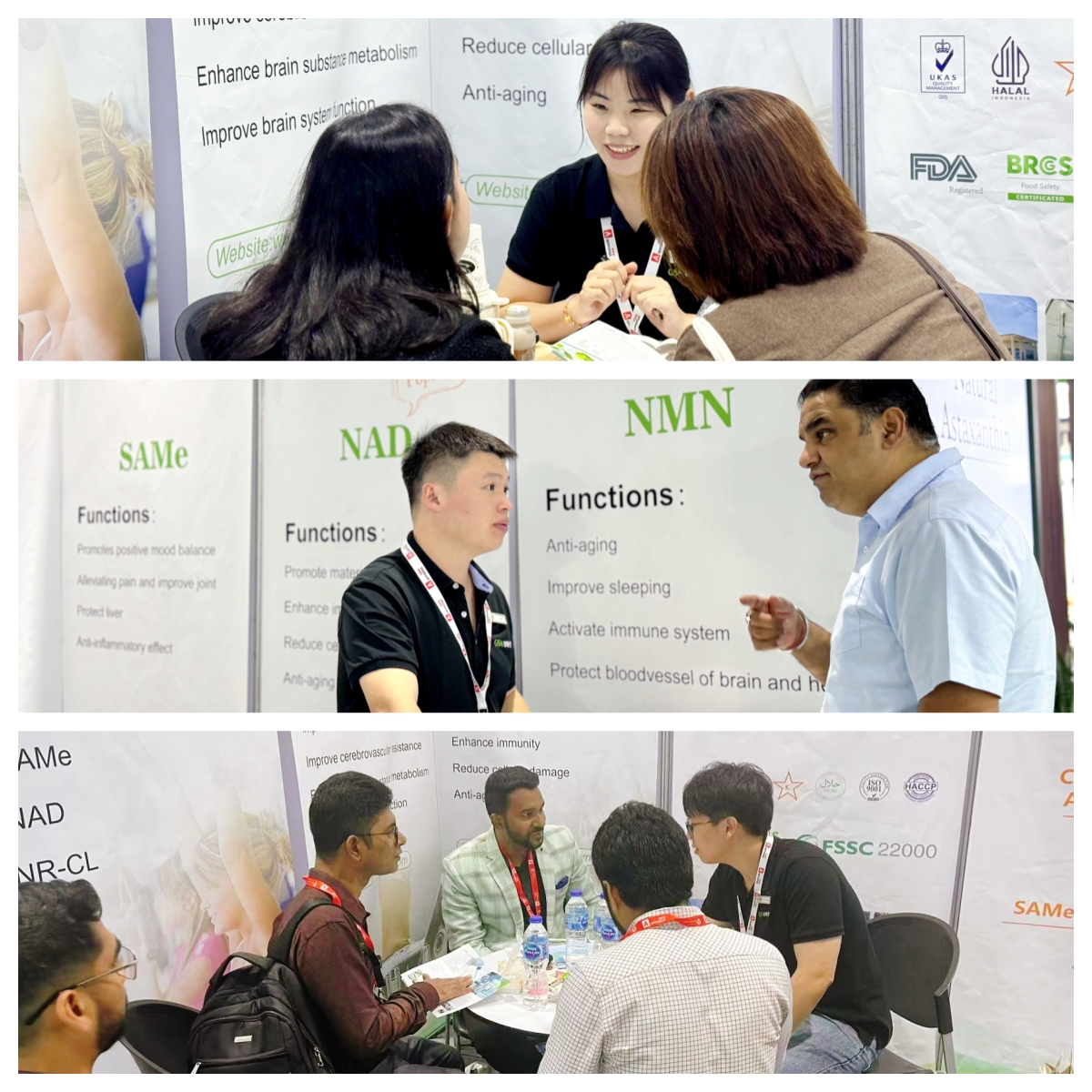 古特生物参加泰国曼谷 Vitafoods Asia 亚洲国际营养保健品展览会圆满完成了